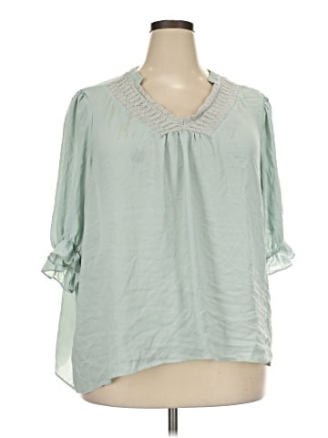 Zac & Rachel 3/4 Sleeve Blouse (view 1)