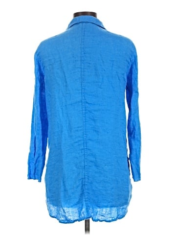 Elie Tahari 3/4 Sleeve Button-Down Shirt (view 2)