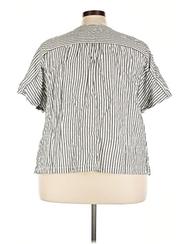 Max Studio Short Sleeve Blouse (view 2)