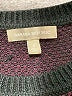 Banana Republic Color Block Burgundy Purple Pullover Sweater Size S - photo 7