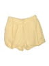 Como Vintage Solid Yellow Shorts Size M - photo 2