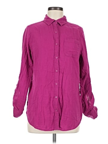 St. John's Bay Long Sleeve Button-Down Shirt (view 1)