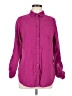 St. John's Bay Purple Long Sleeve Button-Down Shirt Size M - photo 1