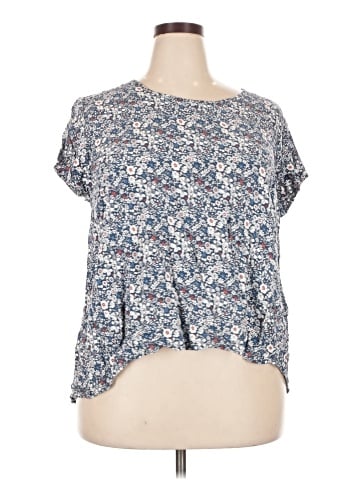 Jones & Co Short Sleeve Blouse (view 1)