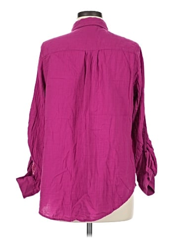 St. John's Bay Long Sleeve Button-Down Shirt (view 2)