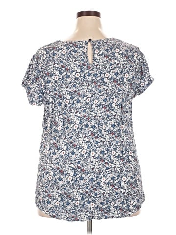 Jones & Co Short Sleeve Blouse (view 2)
