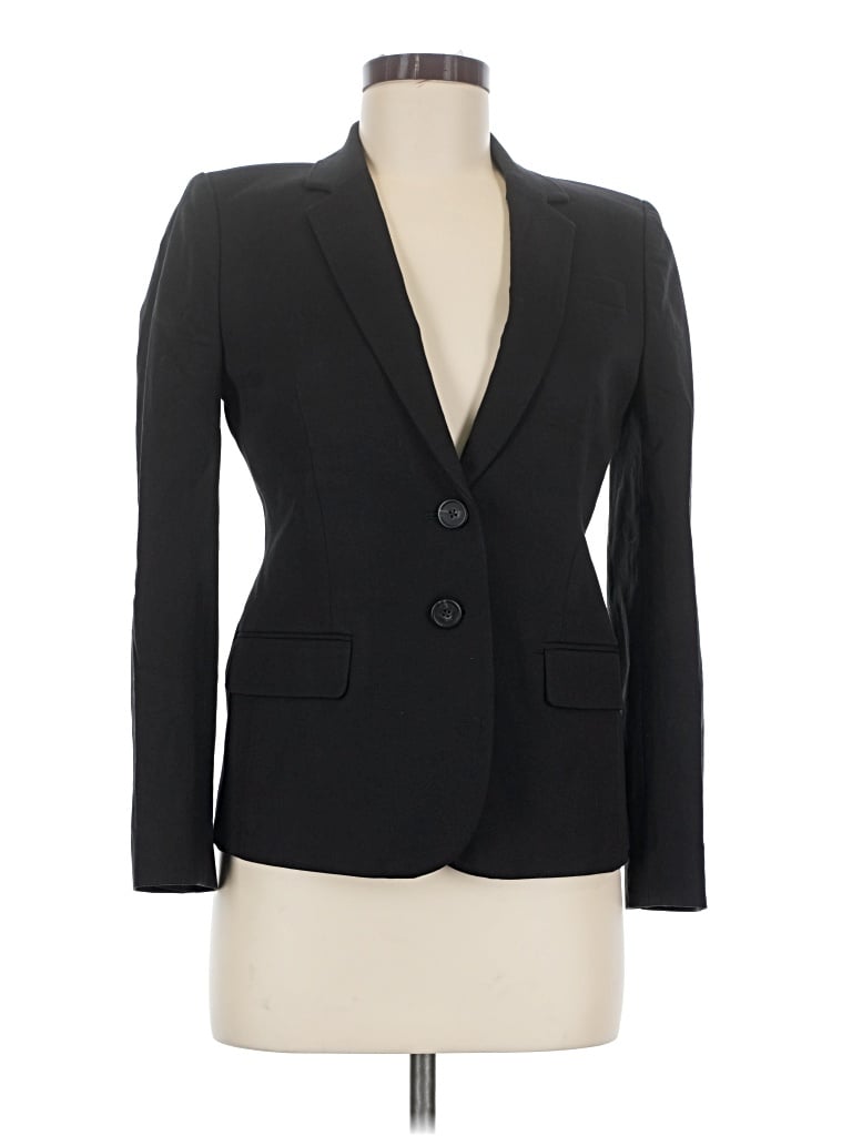 Pre-owned Jcrew Blazer Jacket In Black