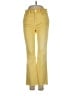 FRAME 100% Cotton Yellow Jeans Size 25 waist - photo 1