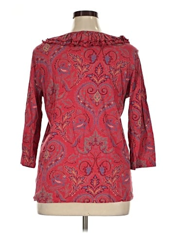 Lauren Jeans Co. 3/4 Sleeve Blouse (view 2)