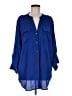 Calvin Klein 100% Polyester Blue 3/4 Sleeve Blouse Size M (estimated) - photo 1