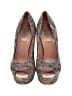 Valentino Paisley Gray Tan Heels Size EU 40 - photo 2