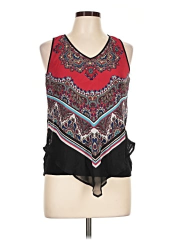 Iz Byer Sleeveless Blouse (view 1)