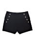 Banana Republic Solid Black Shorts Size 10 - photo 1