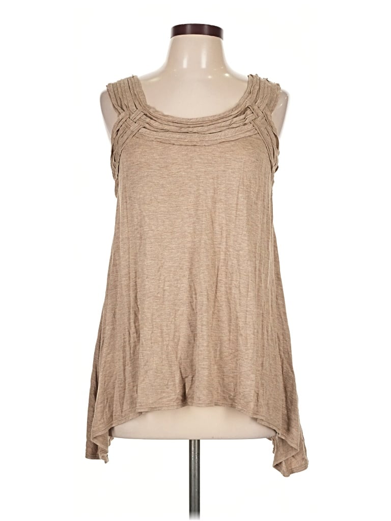 Pre-owned Max Studio Casual Dress In Tan