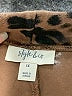 Style&Co Animal Print Brown Leggings Size 1X - photo 7