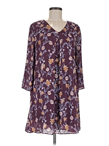 Pink Rose Casual Dress (view 1)
