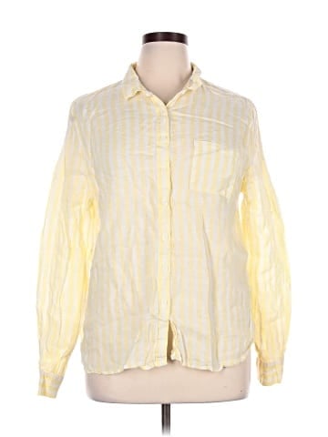 Garnet Hill Long Sleeve Button-Down Shirt (view 1)