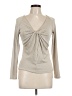 Club Monaco Tan Long Sleeve Top Size M - photo 1