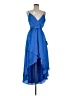 Lulus 100% Polyester Blue Cocktail Dress Size M - photo 1