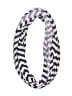 Unbranded 100% Polyester Stripes Purple Scarf One size - photo 1