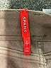 SPANX Solid Brown Khaki Shorts Size S - photo 3