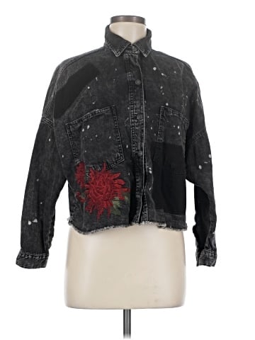 Trafaluc by Zara Denim Jacket (view 1)