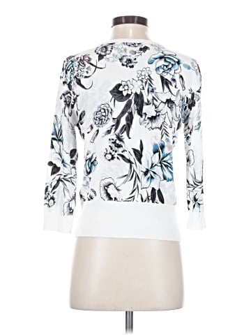 White House Black Market 3/4 Sleeve Blouse (view 2)