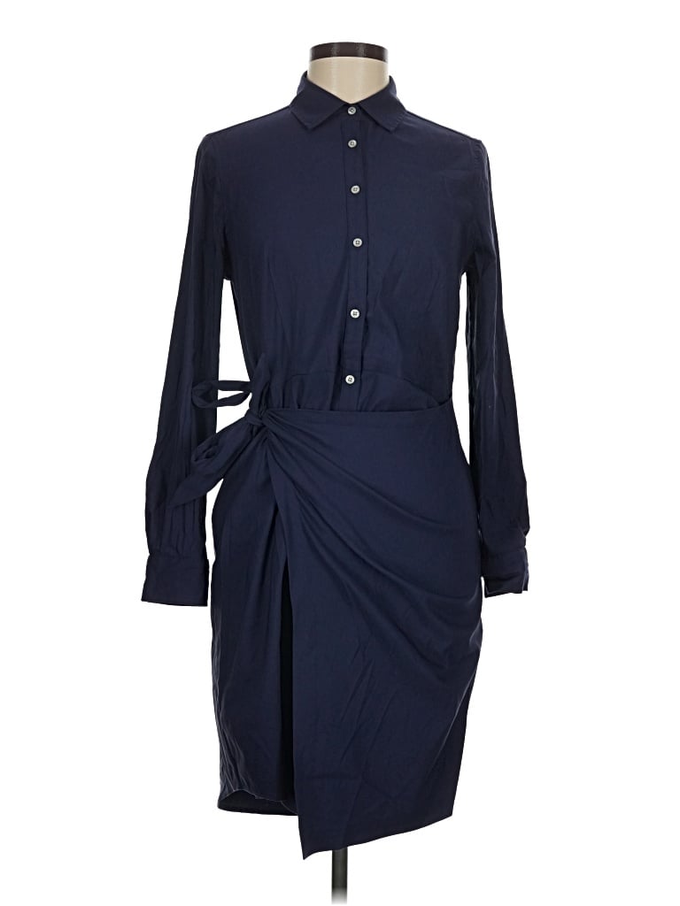 Pre-owned Untuckit Casual Dress In Blue
