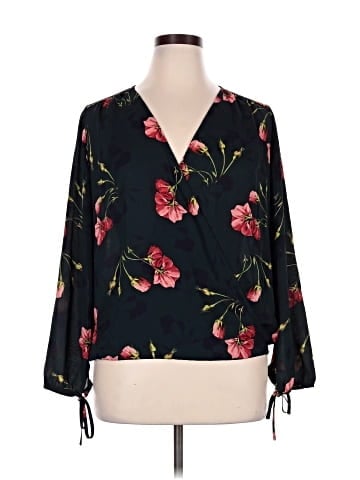 Collective Concepts 3/4 Sleeve Blouse (view 1)