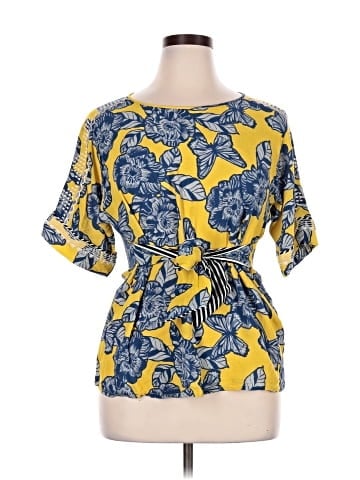 Vineet Bahl Short Sleeve Blouse (view 1)