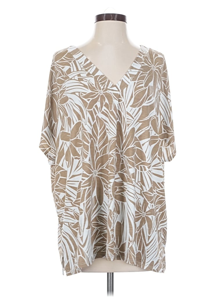Pre-owned Mts Short Sleeve T-shirt In Tan
