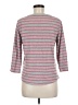 Basic Editions Gray 3/4 Sleeve T-Shirt Size M - photo 2
