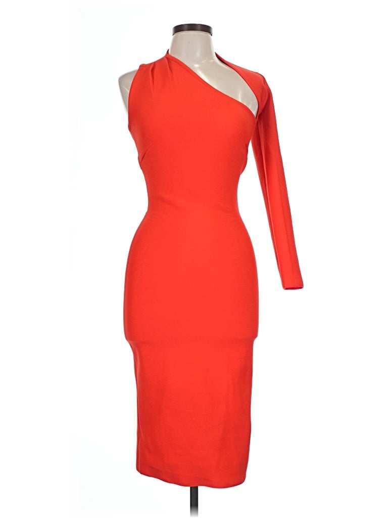 Fashion Nova Cocktail Dress In Orange