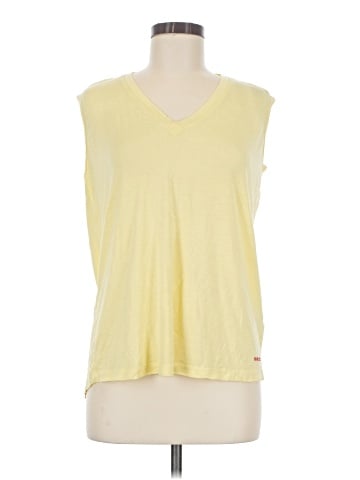 Peace Love World Sleeveless T-Shirt (view 1)