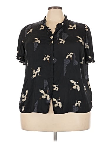 T Tahari Short Sleeve Blouse (view 1)