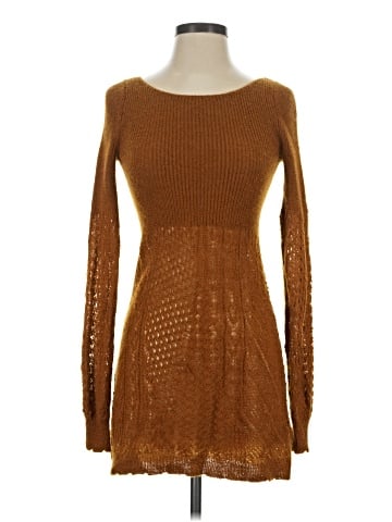 Knitted & Knotted Casual Dress (view 1)