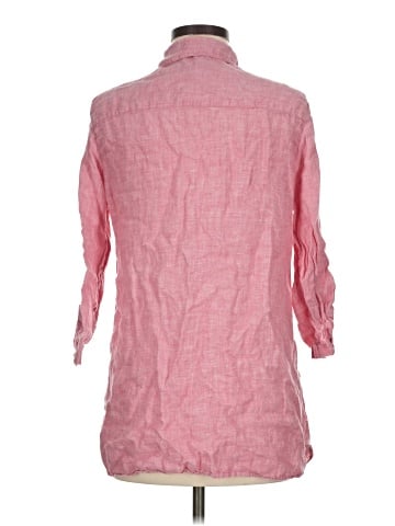 Jones & Co 3/4 Sleeve Button-Down Shirt (view 2)