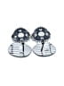 Jack Rogers Silver Flip Flops Size 10 - photo 2