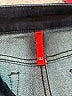 Uniqlo Polka Dots Blue Jeans Size 25 waist - photo 7