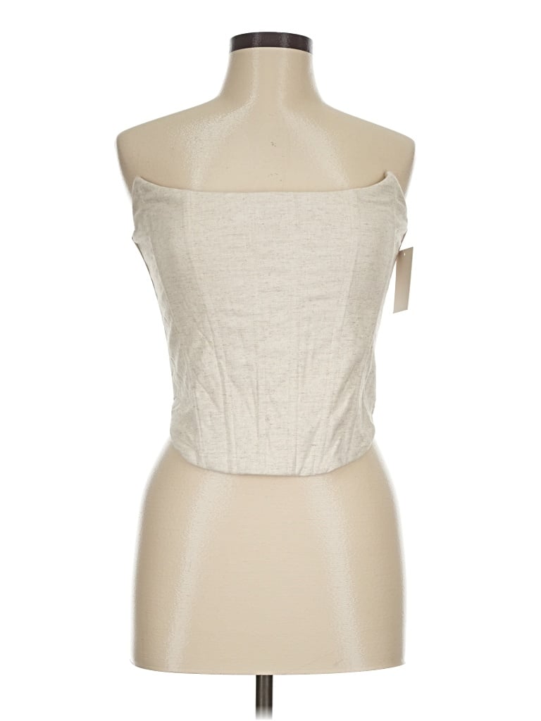 Pre-owned Jluxlabel Sleeveless Blouse In Ivory