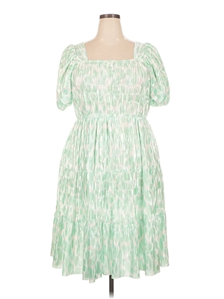 Grace & Emma Casual Dress In Green