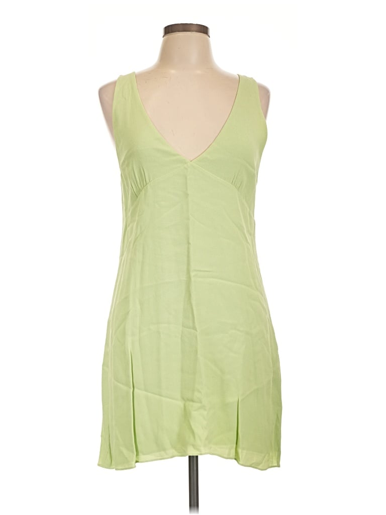 Pre-owned Sun-deh Casual Dress In Green
