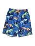 First Wave 100% Polyester Blue Board Shorts Size 6 - 7 - photo 1