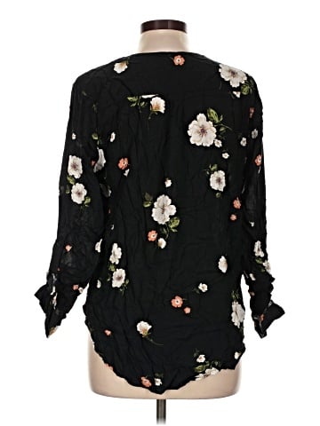 Brina & Em 3/4 Sleeve Blouse (view 2)