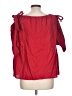 Reformation Red Short Sleeve Top Size L - photo 2