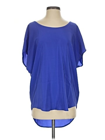 Joie Short Sleeve Silk Top (view 1)