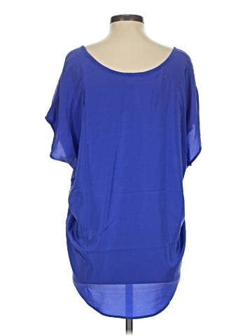 Joie Short Sleeve Silk Top (view 2)