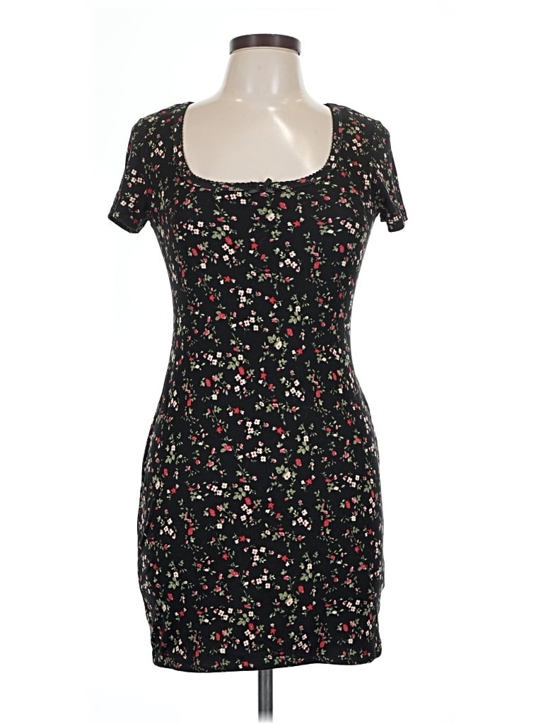 Pre-owned J For Justify Casual Dress In Black