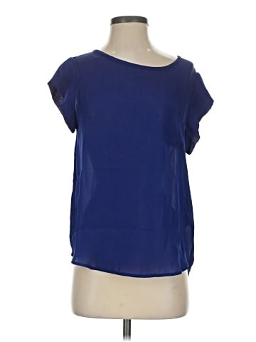 Joie Short Sleeve Silk Top (view 1)