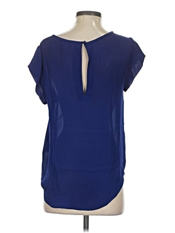 Joie Short Sleeve Silk Top (view 2)